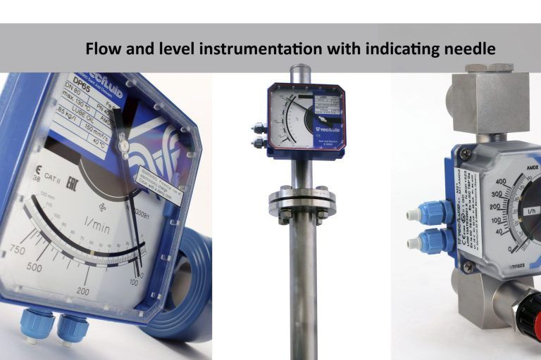 Flow-and-level-instrumentation-with-indicating-needle-Tecfluid